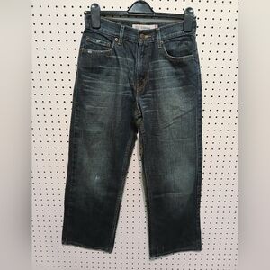 Levi's Dark Blue Straight Jeans